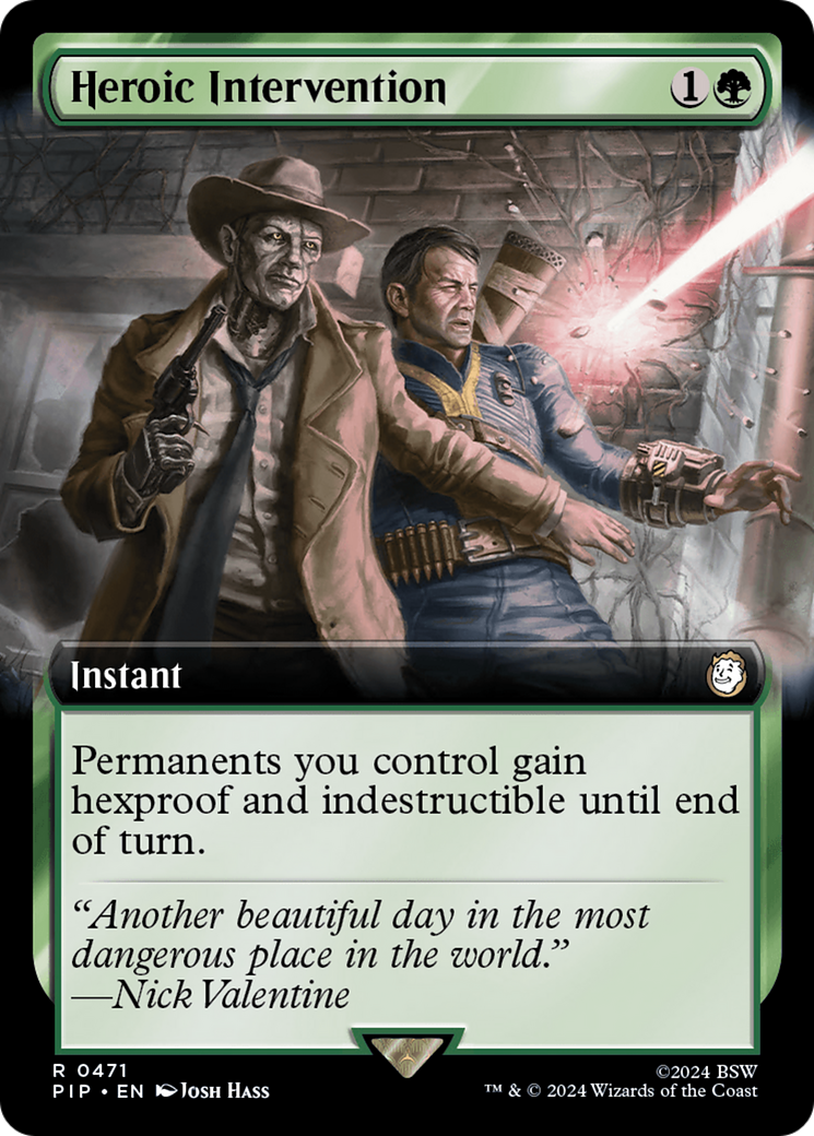 Heroic Intervention (Extended Art) [Fallout] | Exor Games Summserside