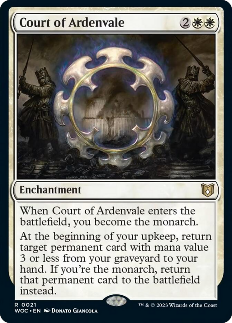 Court of Ardenvale [Wilds of Eldraine Commander] | Exor Games Summserside