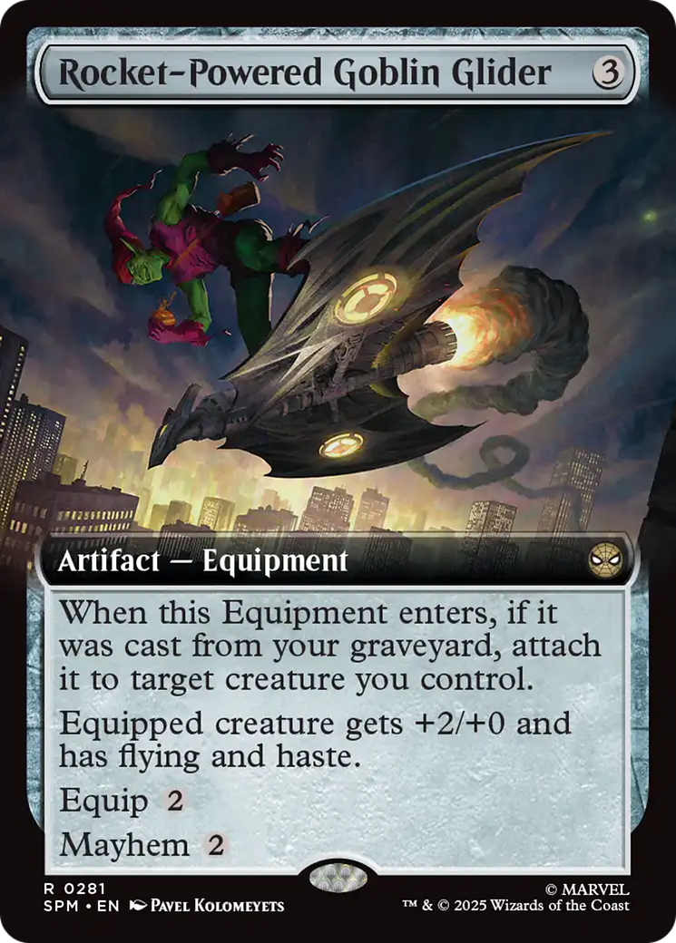 Rocket-Powered Goblin Glider (Extended Art) [Marvel's Spider-Man] | Exor Games Summserside