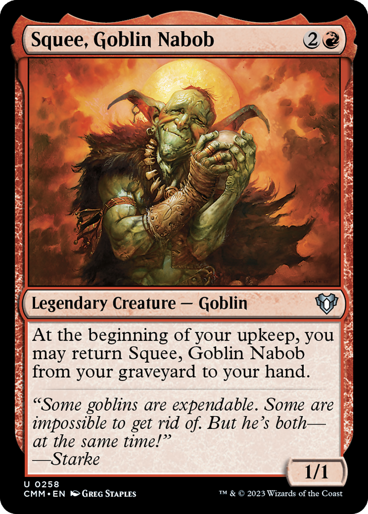 Squee, Goblin Nabob [Commander Masters] | Exor Games Summserside