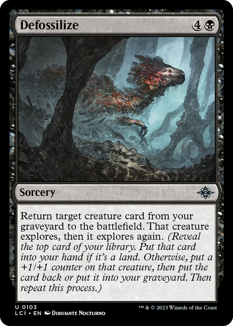 Defossilize [The Lost Caverns of Ixalan] | Exor Games Summserside