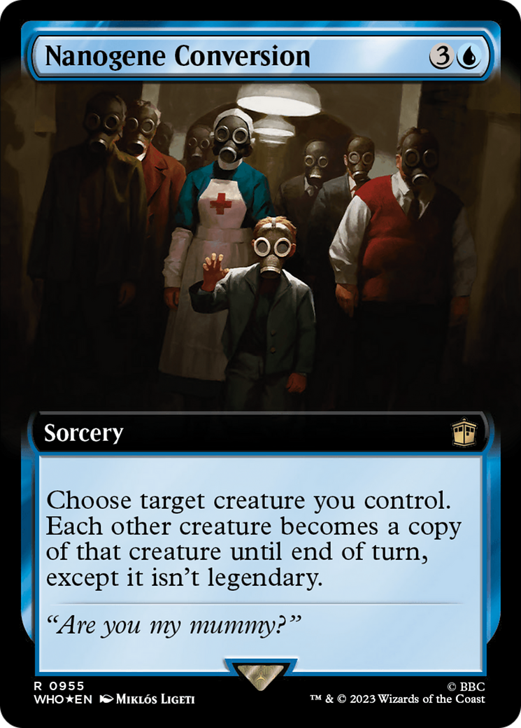 Nanogene Conversion (Extended Art) (Surge Foil) [Doctor Who] | Exor Games Summserside