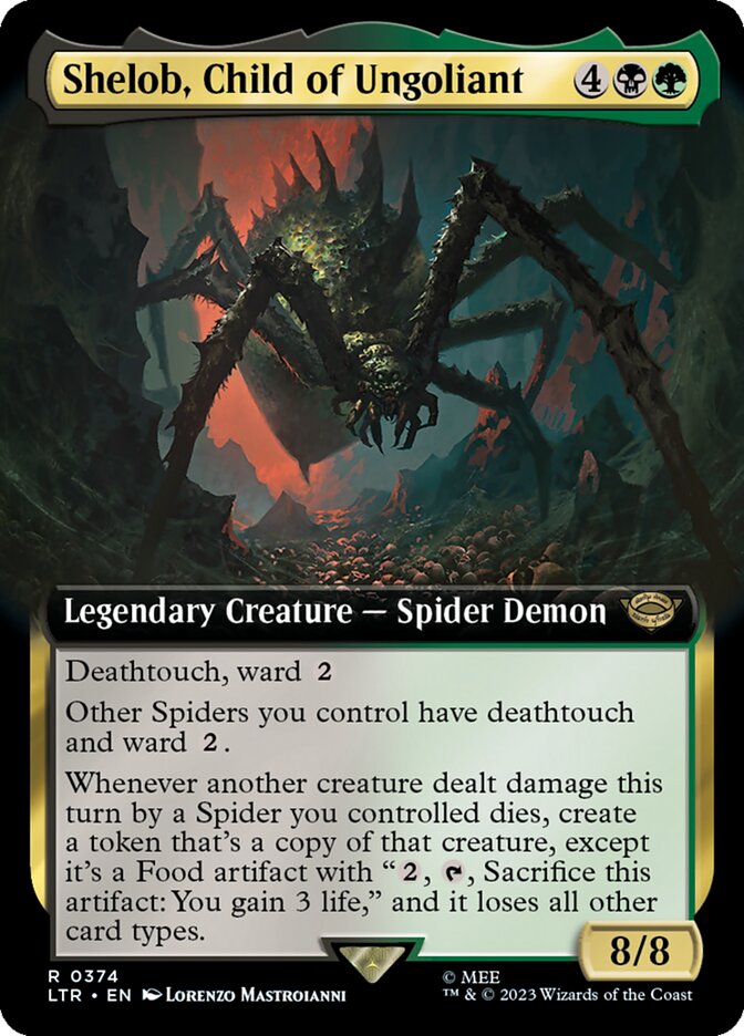 Shelob, Child of Ungoliant (Extended Art) [The Lord of the Rings: Tales of Middle-Earth] | Exor Games Summserside