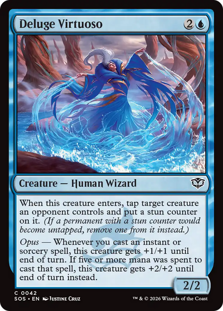 Deluge Virtuoso [Secrets of Strixhaven] | Exor Games Summserside