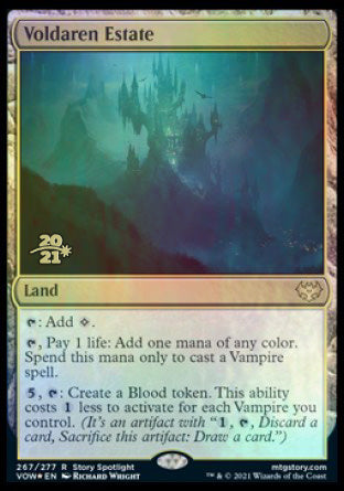 Voldaren Estate [Innistrad: Crimson Vow Prerelease Promos] | Exor Games Summserside