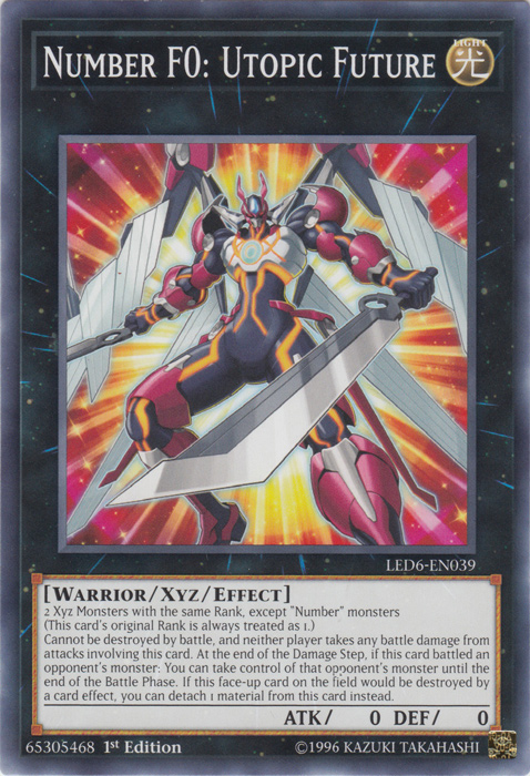 Number F0: Utopic Future [LED6-EN039] Common | Exor Games Summserside