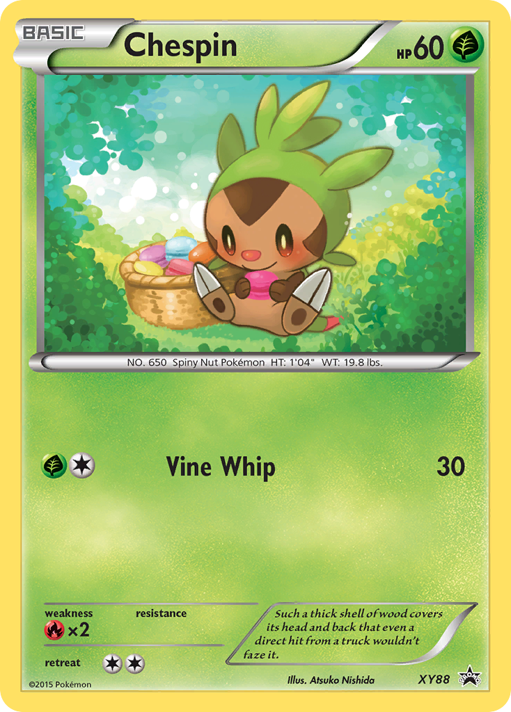 Chespin (XY88) (Collector Chest) [XY: Black Star Promos] | Exor Games Summserside