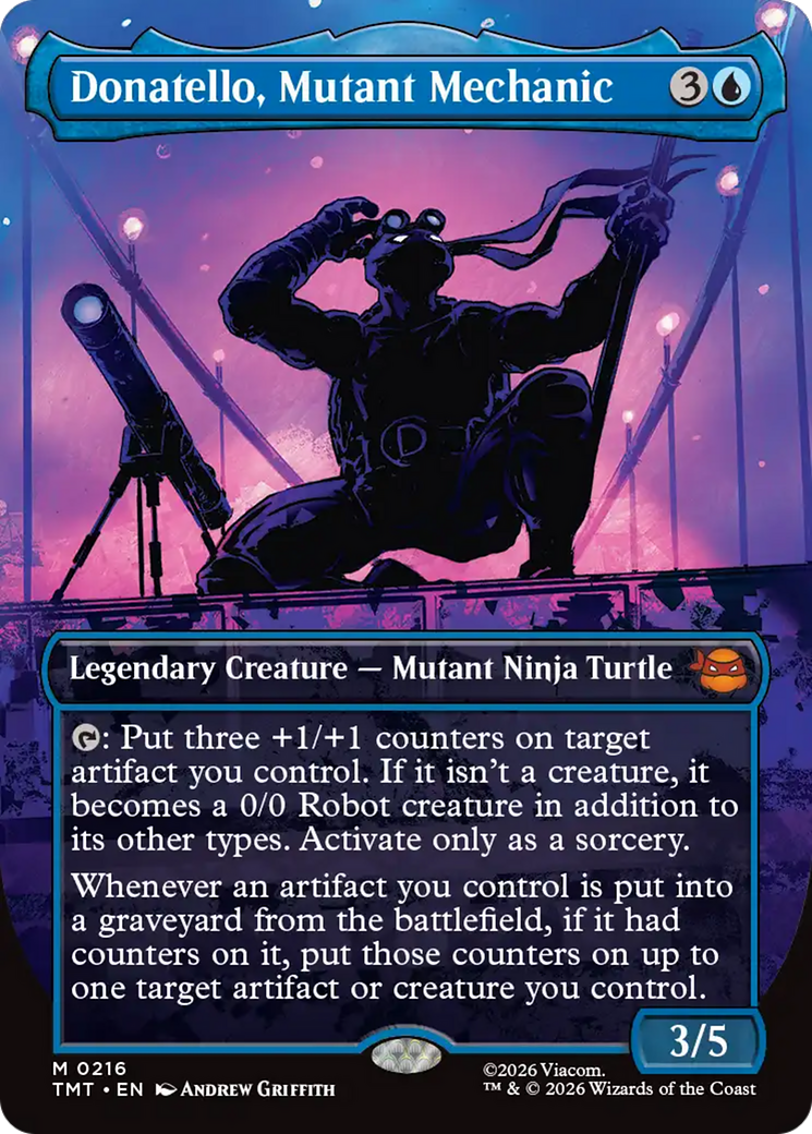 Donatello, Mutant Mechanic (Borderless) [Teenage Mutant Ninja Turtles] | Exor Games Summserside