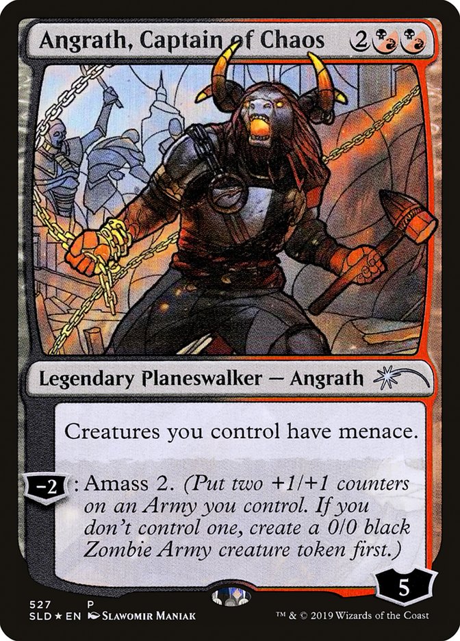 Angrath, Captain of Chaos (Stained Glass) [Secret Lair Drop Promos] | Exor Games Summserside