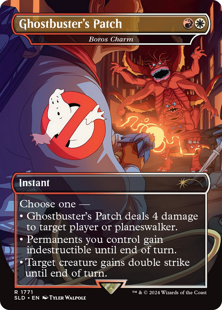 Ghostbuster's Patch - Boros Charm [Secret Lair Drop Series] | Exor Games Summserside