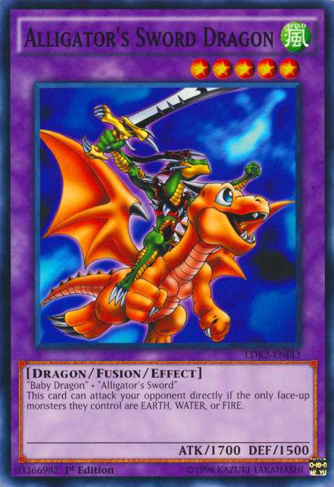 Alligator's Sword Dragon [LDK2-ENJ43] Common | Exor Games Summserside