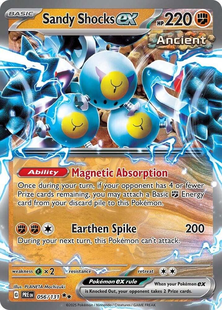 Sandy Shocks ex (056/131) [Scarlet & Violet: Prismatic Evolutions] | Exor Games Summserside
