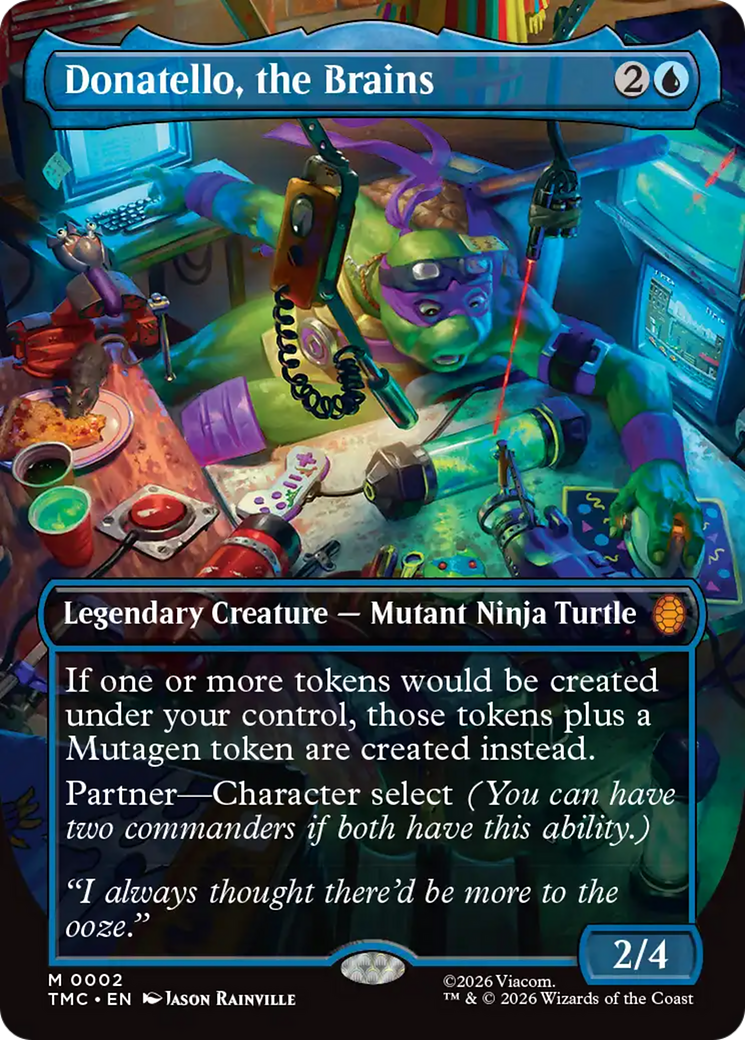 Donatello, the Brains (Borderless) [Teenage Mutant Ninja Turtles Commander] | Exor Games Summserside