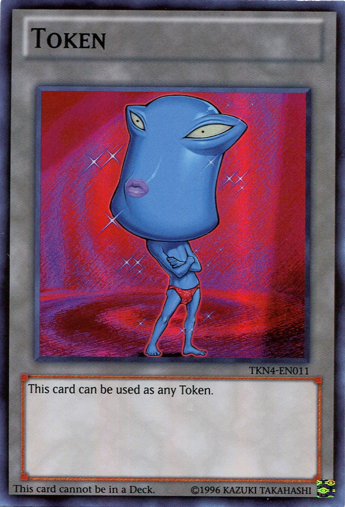 Ojama Token (Blue) [TKN4-EN011] Super Rare | Exor Games Summserside