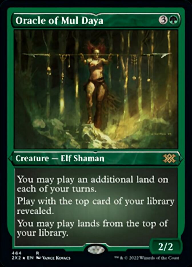 Oracle of Mul Daya (Foil Etched) [Double Masters 2022] | Exor Games Summserside