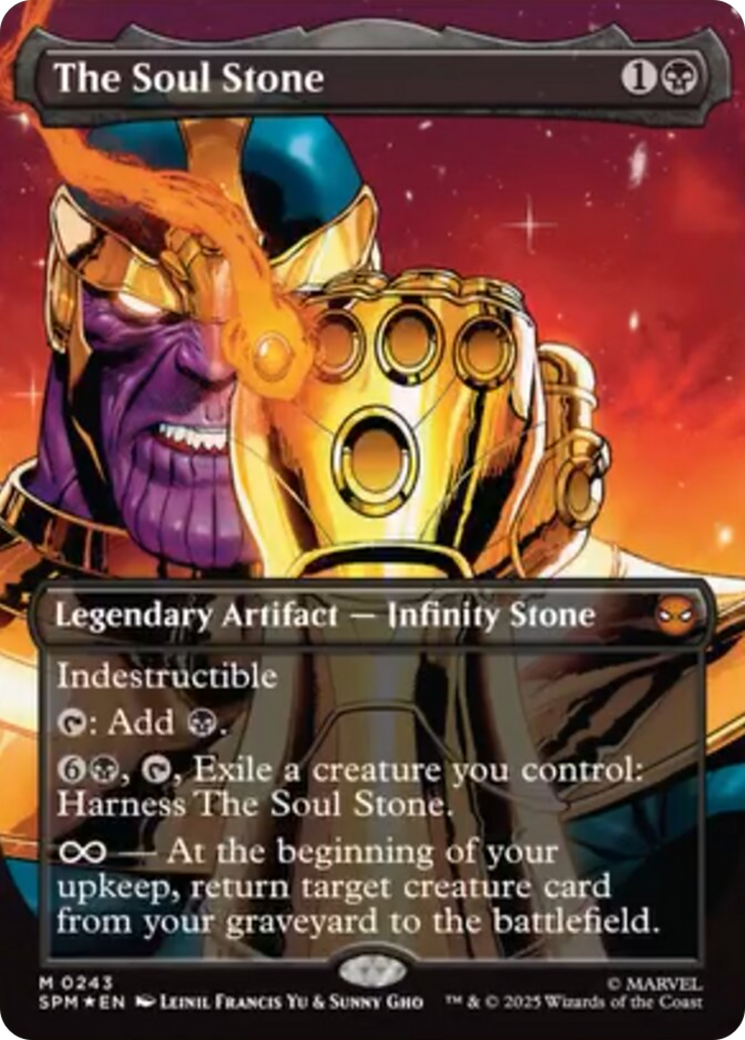 The Soul Stone (Borderless) [Marvel's Spider-Man] | Exor Games Summserside