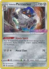 Galarian Perrserker (SWSH008) (Prerelease Promo) [Sword & Shield: Black Star Promos] | Exor Games Summserside