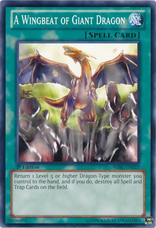 A Wingbeat of Giant Dragon [SDBE-EN023] Common | Exor Games Summserside