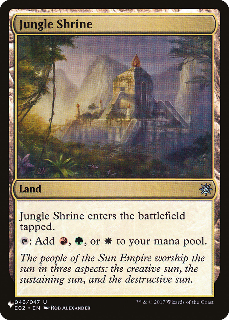 Jungle Shrine (E02) [The List] | Exor Games Summserside