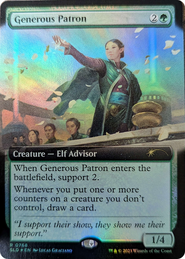Generous Patron (Extended Art) [Secret Lair Drop Series] | Exor Games Summserside