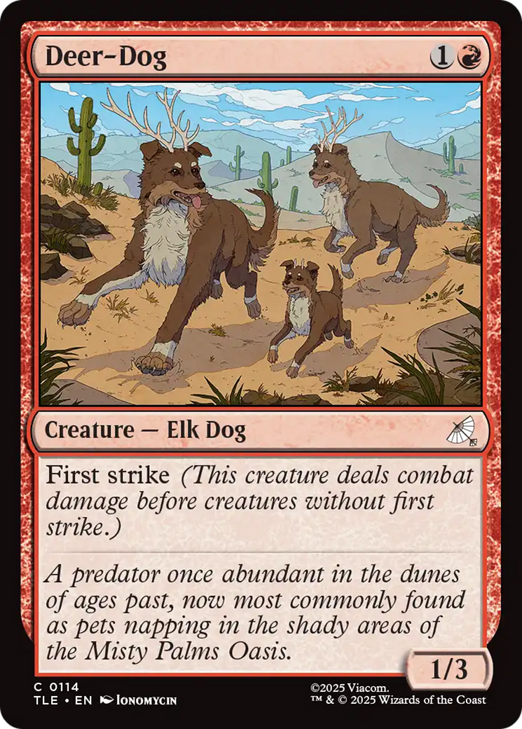 Deer-Dog [Avatar: The Last Airbender: Eternal-Legal] | Exor Games Summserside
