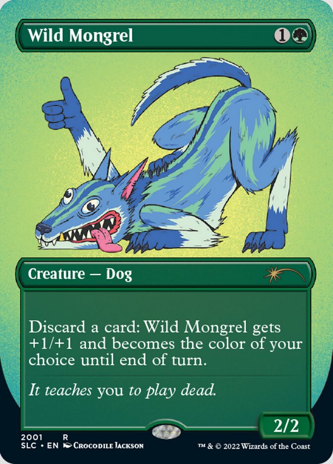 Wild Mongrel (Borderless) [Secret Lair Countdown Kit] | Exor Games Summserside