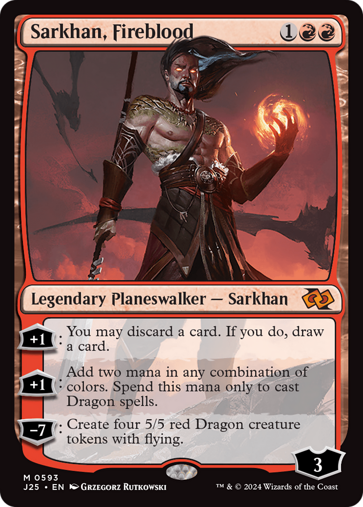 Sarkhan, Fireblood [Foundations Jumpstart] | Exor Games Summserside