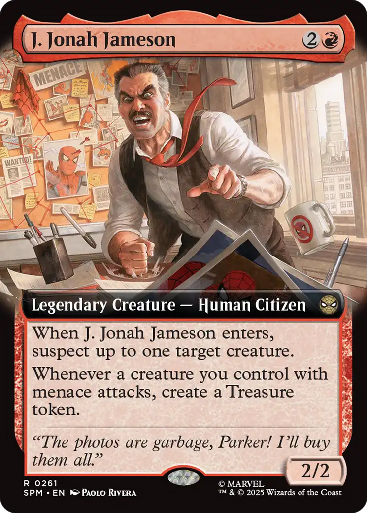 J. Jonah Jameson (Extended Art) [Marvel's Spider-Man] | Exor Games Summserside
