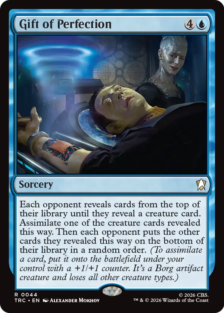 Gift of Perfection (Surge Foil) [Star Trek Commander] | Exor Games Summserside