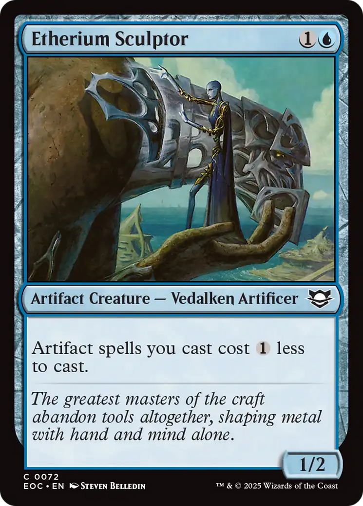 Etherium Sculptor [Edge of Eternities Commander] | Exor Games Summserside
