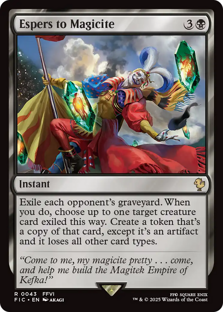 Espers to Magicite [FINAL FANTASY Commander] | Exor Games Summserside