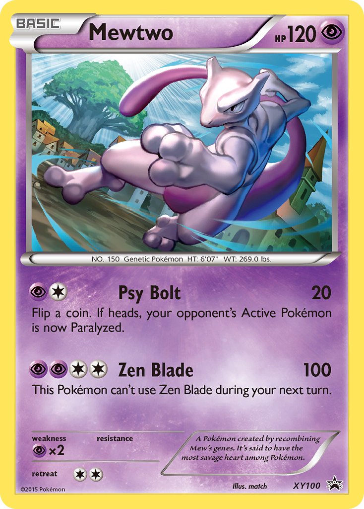 Mewtwo (XY100) [XY: Black Star Promos] | Exor Games Summserside