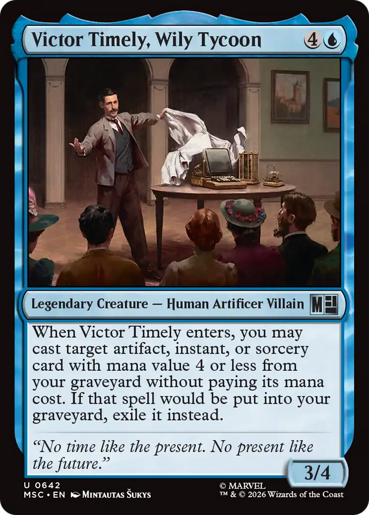 Victor Timely, Wily Tycoon [Marvel Super Heroes Commander] | Exor Games Summserside