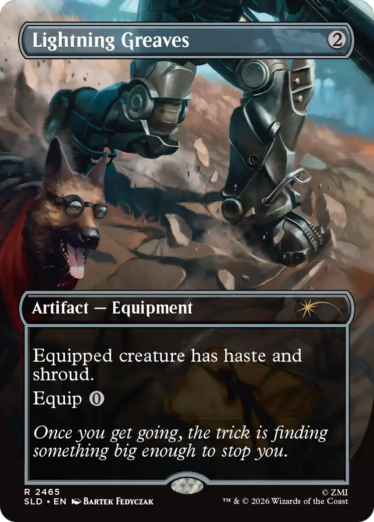 Lightning Greaves (2465) [Secret Lair Drop Series] | Exor Games Summserside