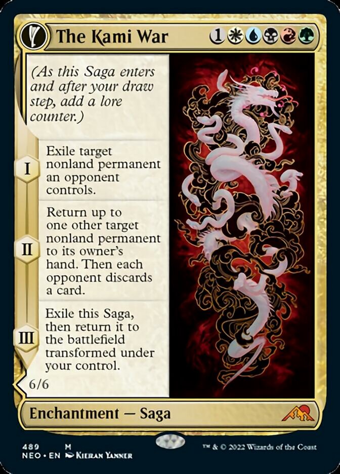 The Kami War // O-Kagachi Made Manifest (Extended Art) [Kamigawa: Neon Dynasty] | Exor Games Summserside