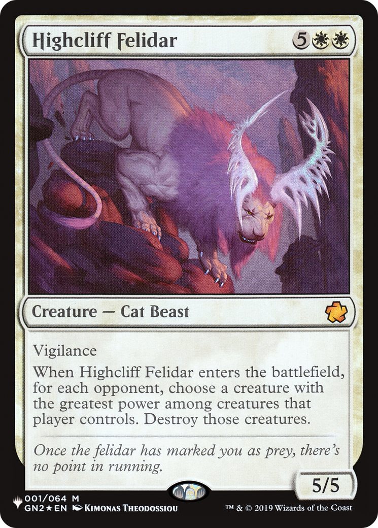 Highcliff Felidar [The List] | Exor Games Summserside