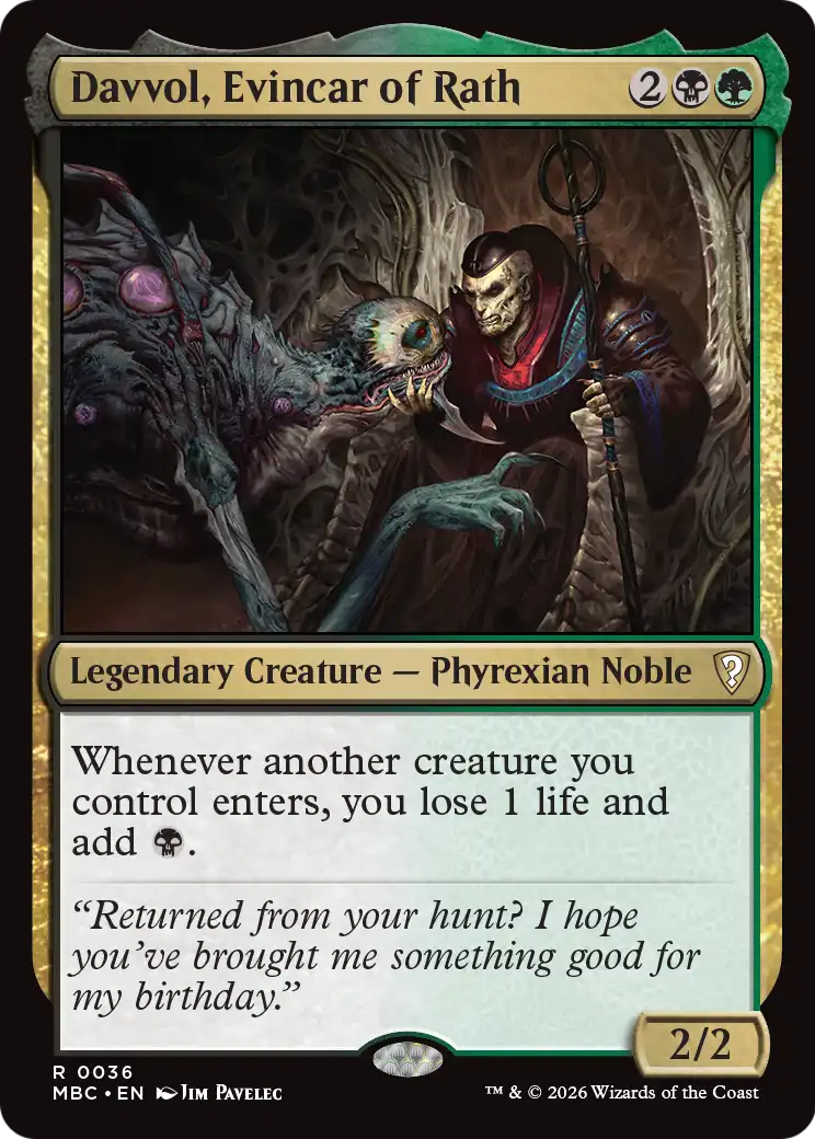 Davvol, Evincar of Rath [Mystery Booster: Commander Edition] | Exor Games Summserside