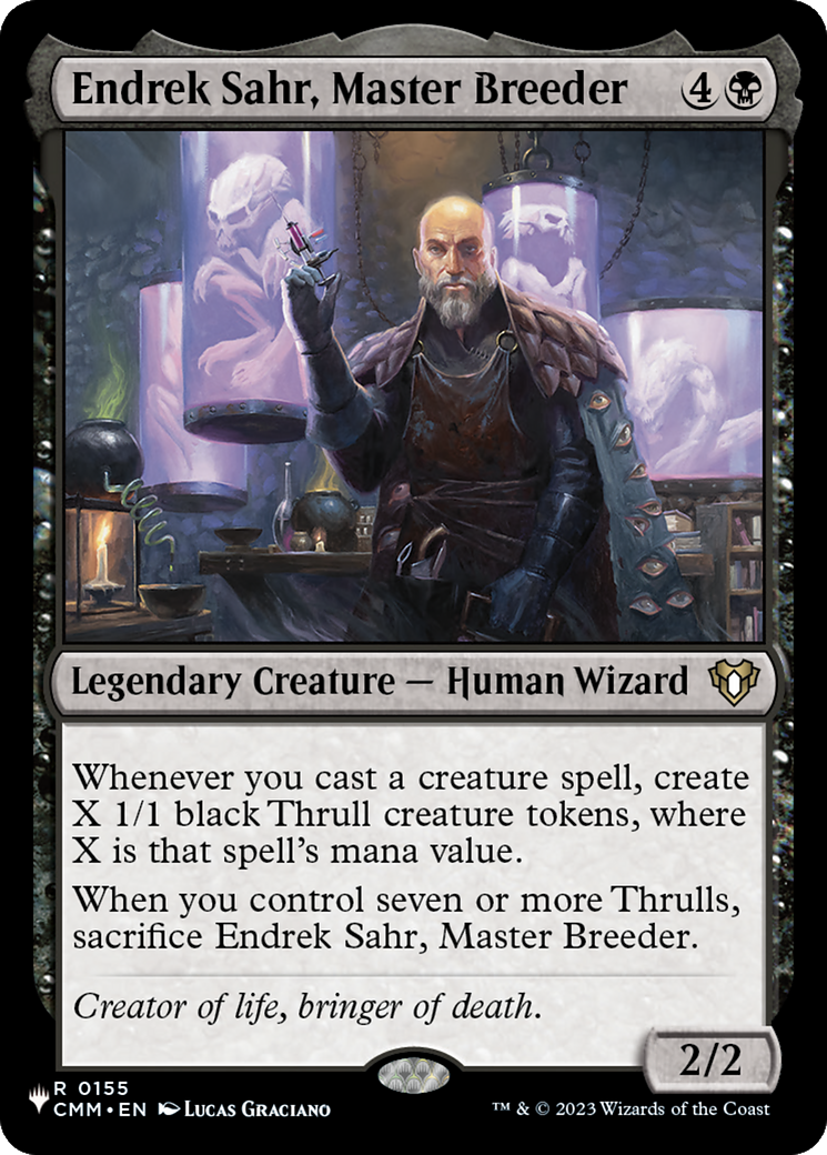 Endrek Sahr, Master Breeder (CMM) [The List] | Exor Games Summserside
