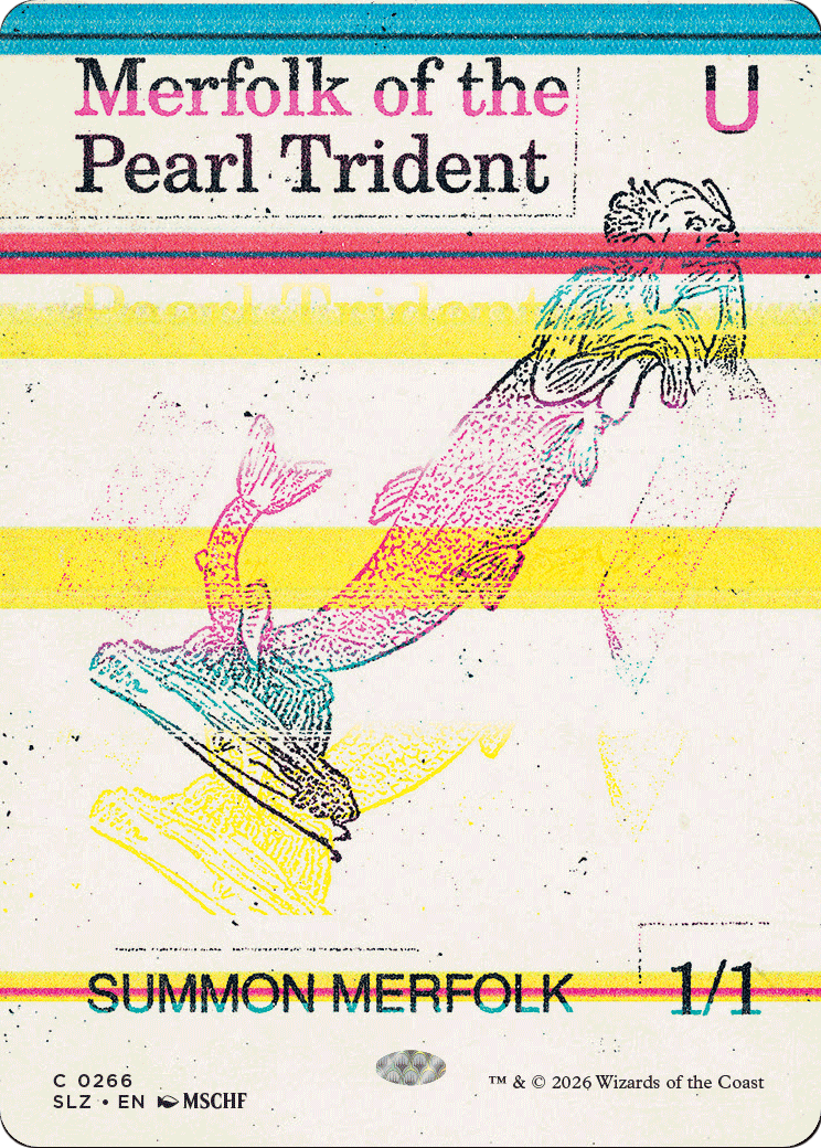Merfolk of the Pearl Trident (0266) [Secret Lair x MSCHF: The Zeta Set] | Exor Games Summserside