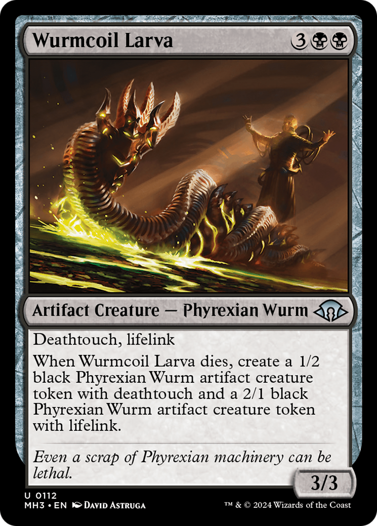 Wurmcoil Larva [Modern Horizons 3] | Exor Games Summserside