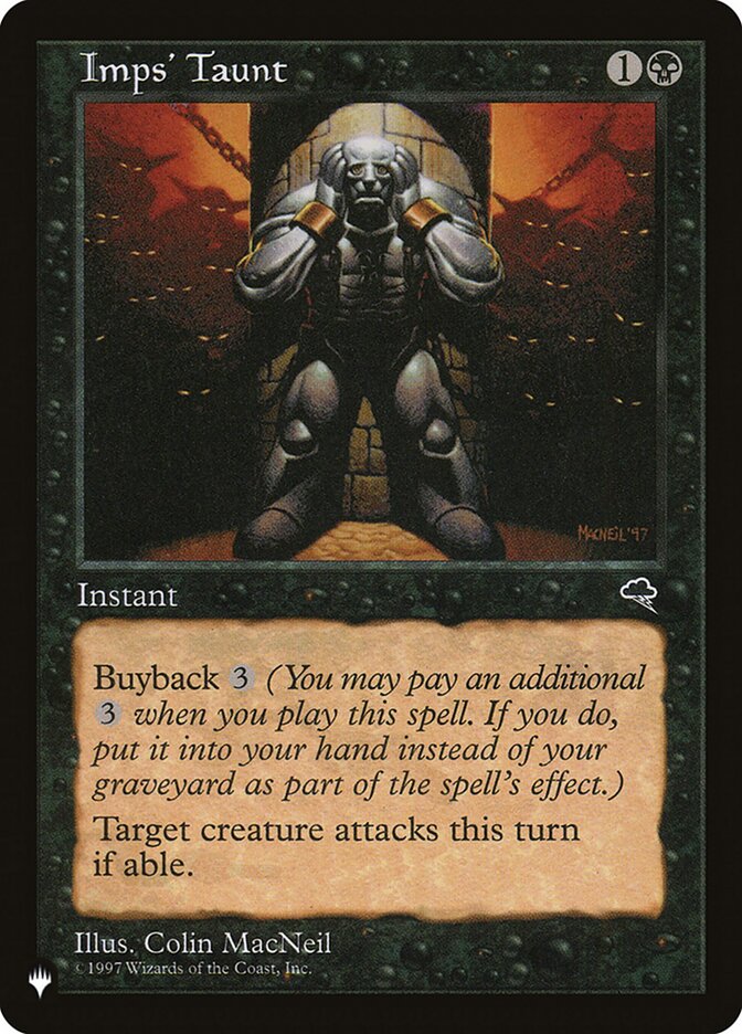 Imps' Taunt [The List] | Exor Games Summserside
