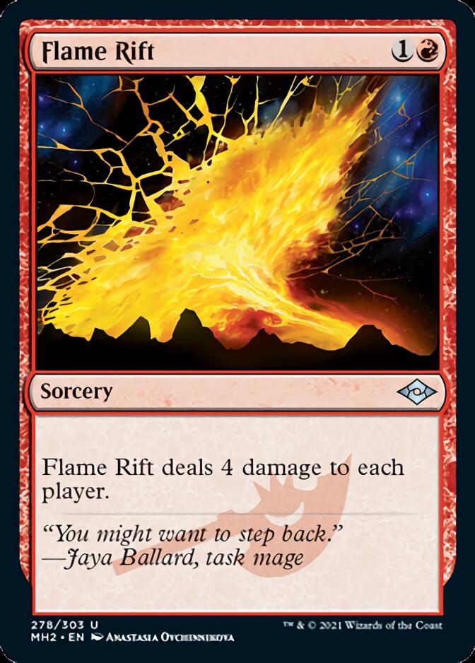 Flame Rift (Foil Etched) [Modern Horizons 2] | Exor Games Summserside