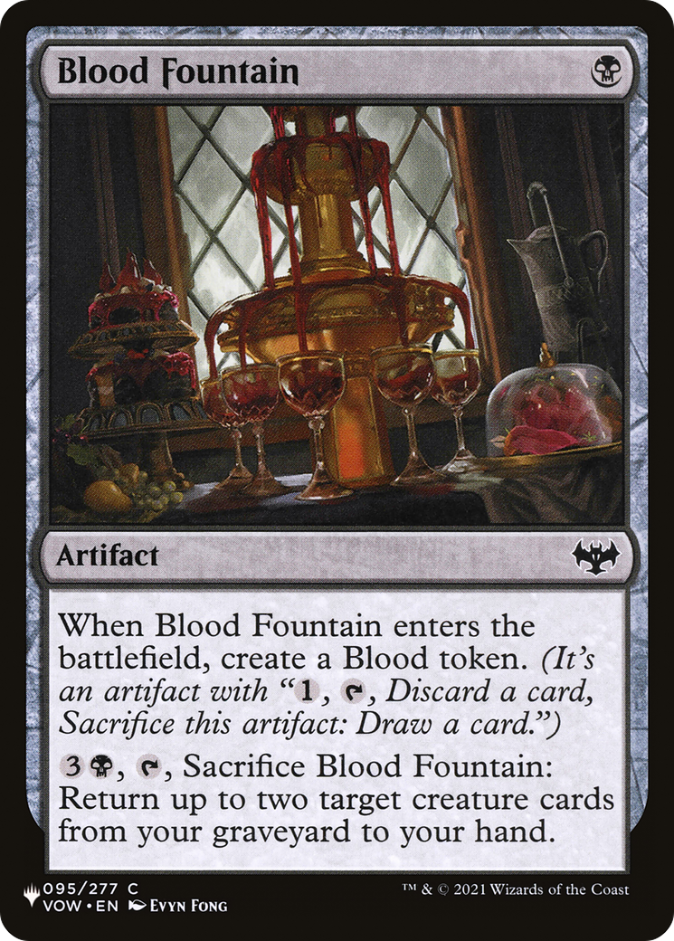 Blood Fountain [The List] | Exor Games Summserside