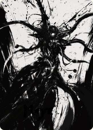 Tekuthal, Inquiry Dominus Art Card [Phyrexia: All Will Be One Art Series] | Exor Games Summserside