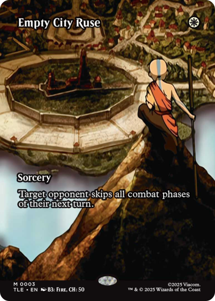 Empty City Ruse (Borderless) [Avatar: The Last Airbender: Eternal-Legal] | Exor Games Summserside