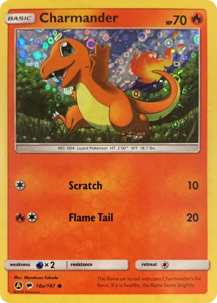 Charmander (18a/147) (General Mills Cereal Foil) [Alternate Art Promos] | Exor Games Summserside