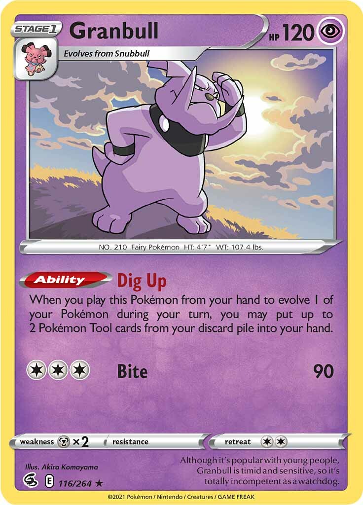 Granbull (116/264) [Sword & Shield: Fusion Strike] | Exor Games Summserside