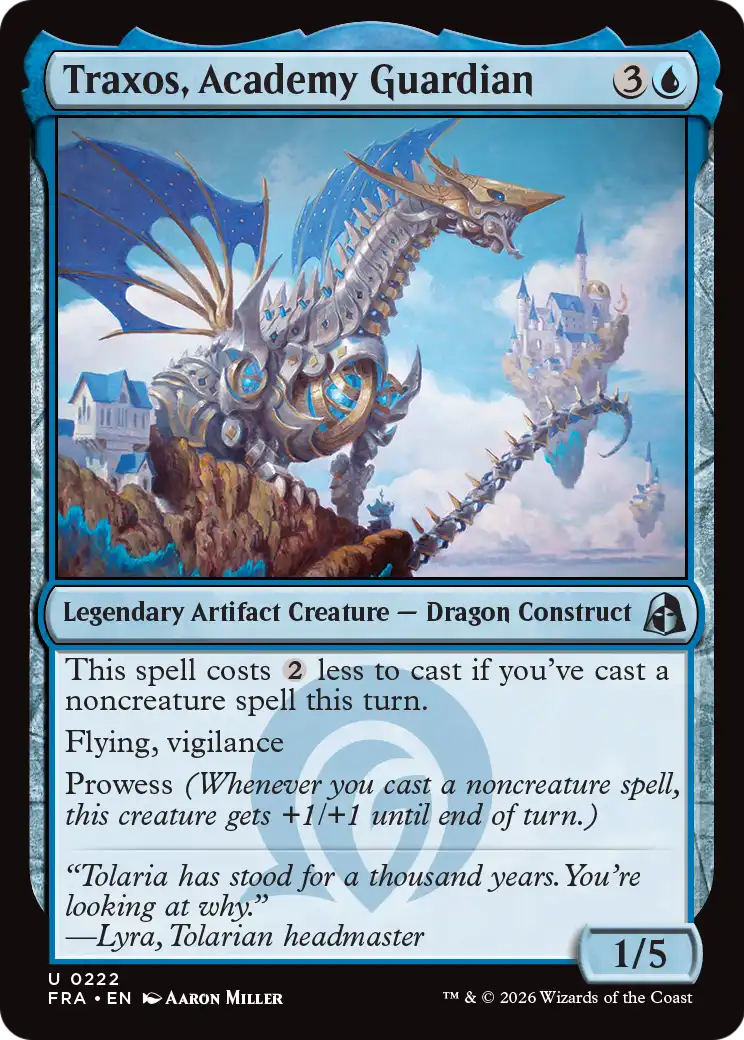 Traxos, Academy Guardian [Reality Fracture] | Exor Games Summserside