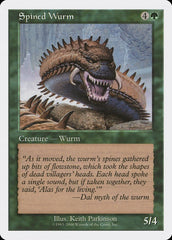 Spined Wurm [Media Promos] | Exor Games Summserside