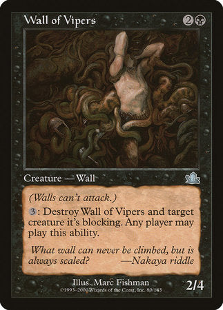 Wall of Vipers [Prophecy] | Exor Games Summserside